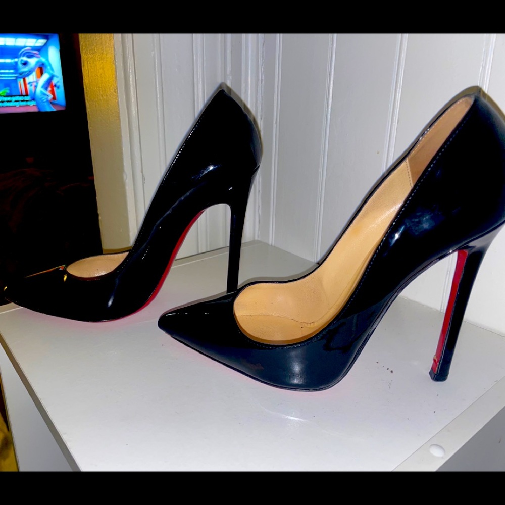 Christian Louboutin Pigalle Black Heels